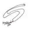 304 Stainless Steel Pendant Necklaces NJEW-K283-39P-4