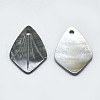 Black Lip Shell Pendants SSHEL-S260-045-2
