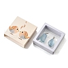 2Pcs Natural Aquamarine Pendants G-Z078-02P-1