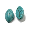 Synthetic Turquoise Cabochons G-B070-30-2