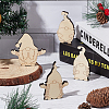MAYJOYDIY US 1 Set Unfinished Wooden Cutouts DIY-MA0002-33-4