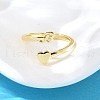 Brass Cuff Rings for Women RJEW-U044-B-2