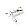 Tibetan Style Alloy Pendants FIND-G078-03AS-2