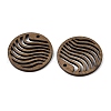 Walnut Wood Pendants WOOD-A025-05C-2