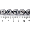Synthetic Terahertz Stone Beads Strands G-P571-F01-01-4
