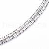 Tarnish Resistant 304 Stainless Steel Necklaces STAS-F034-02P-2