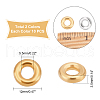 DICOSMETIC 20Pcs 2 Colors 304 Stainless Steel Beads STAS-DC0002-01-4