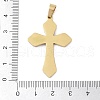 Ion Plating(IP) 304 Stainless Steel Enamel Rhinestone Pendants STAS-Q325-05D-G-3