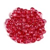 Frosted Baking Painted Glass Beads X1-DGLA-N005-8mm-05-2