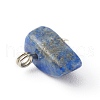 Natural Mixed Gemstone Pendants PALLOY-JF00736-2
