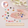 SUNNYCLUE 90Pcs 6 Style Resin Cabochons CRES-SC0001-80-3