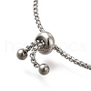 Non-Tarnish 304 Stainless Steel Box Chain Slider Bracelets BJEW-M233-05P-3