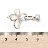 Brass Enamel Fold Over Clasps KK-U059-05P-3