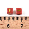 Plating Acrylic Beads OACR-N140-01I-I-3
