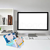 2-Tier Transparent Acrylic Keyboard Stands ODIS-WH0027-055-6