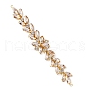 Shiny Flower Rhinestone Trim FIND-WH0050-25-1