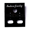 Plastic Jewelry Display Cards DIY-K032-17C-1