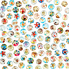   100Pcs Glass Cabochons GLAA-PH0001-16B-1