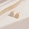 Elegant Vintage Alloy Stud Earrings QQ0173-1-3