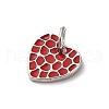 Brass Enamel Charms KK-Q098-23G-B-2