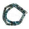 Dyed Natural Agate Beads Strands G-U030-B01-01-3