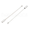 Rack Plating Brass Pins KK-T068-01F-P-2