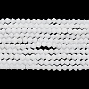 Imitation Jade Frosted Glass Bead Strands EGLA-A039-J4mm-MD06-1