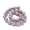 Electroplate Shell Pearl Beads Strands BSHE-O019-02E-3