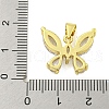 Real 18K Gold Plated Brass with Glass
 Pendants KK-R159-09A-G-3