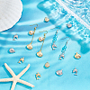 Unicraftale 48Pcs 6 Style 304 Stainless Steel Charms STAS-UN0054-81-2
