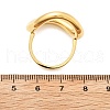 304 Stainless Steel Hollow Oval Finger Rings RJEW-Q012-13G-5