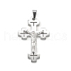 304 Stainless Steel Big Pendants STAS-R171-02P-1