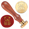 Wax Seal Stamp Set AJEW-WH0208-1105-1