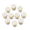 Alloy Enamel Beads ENAM-N052-006-01X-RS-1