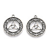 Tibetan Style Alloy Pendants PALLOY-T075-214AS-2