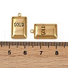304 Stainless Steel Pendants STAS-L290-43G-3