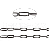 304 Stainless Steel Paperclip Chains CHS-F010-01I-B-1