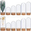 CRASPIRE 15Pcs 5 Styles Glass Dome Cover AJEW-CP0005-92-1