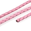 Braided Cowhide Leather Cord NWIR-N005-01D-4mm-3