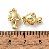 Brass Micro Pave Cubic Zirconia Pendants KK-P308-23G-3