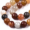 Natural Golden Silk Jade Beads Strands G-S373-004-10mm-3