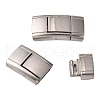 Tarnish Resistant 304 Stainless Steel Bayonet Clasps STAS-K145-24P-1