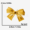 304 Stainless Steel Stylish Bowknot Stud Earrings VW6611-2-2
