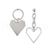 304 Stainless Steel Stud Earrings EJEW-Z089-14P-4