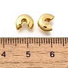 304 Stainless Steel Crimp Beads Covers STAS-P239-34G-06-3