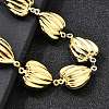 304 Stainless Steel Link Bracelets for Women BJEW-P354-04B-G-2