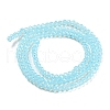 Baking Painted Transparent Glass Beads Strands DGLA-A034-J2mm-B02-3
