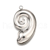 304 Stainless Steel Pendants STAS-M116-20P-1