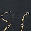 Simple and Retro Style Alloy Butterfly Link Chain Necklaces for Women FS-WG0AD9D-01-3