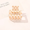 Rectangle Cellulose Acetate Claw Hair Clips PW-WGC42AC-15-1